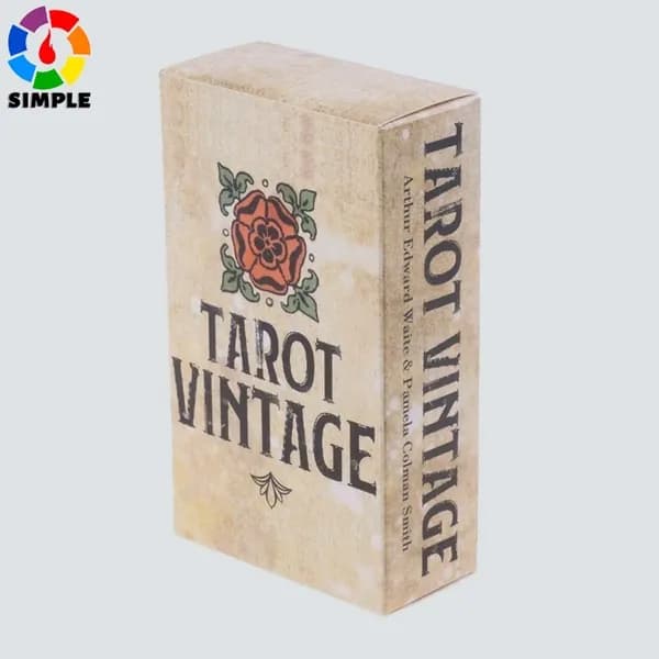 Vintage Tarot Deck Винтажные карточные игры Таро