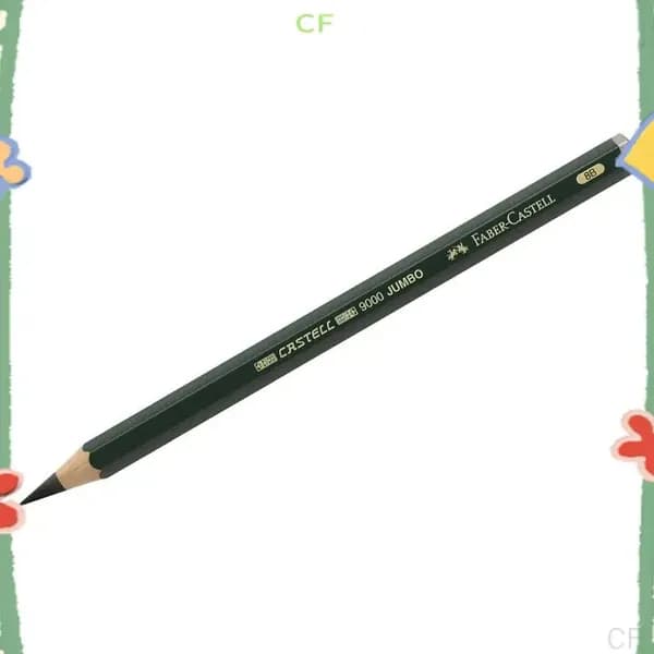 Faber-Castell Карандаш, твердость: 8B (8 Мягкий), толщина: 5.3 мм, 1 шт.