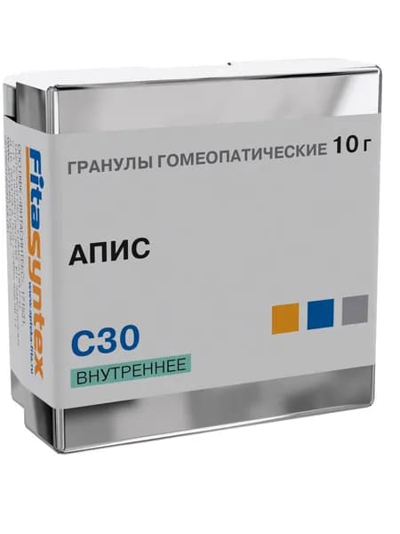 Апис С30 гомеопатия монопрепарат