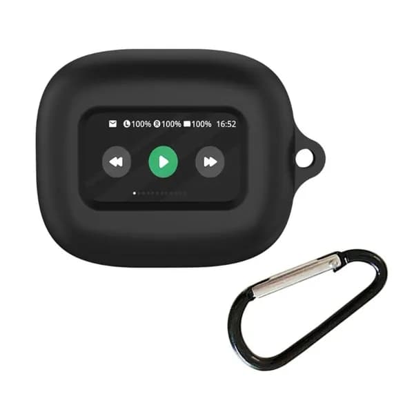 (1шт) Подходит для гарнитуры JBL Live Beam 3, силиконовый защитный чехол-черный