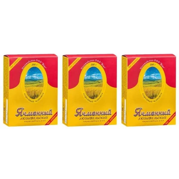 Кофейный напиток Ячменный любительский, 200г, 3шт