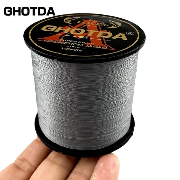 Плетеная леска 100м 8 жил Multicolor 10-80LB 0.11-0.5мм