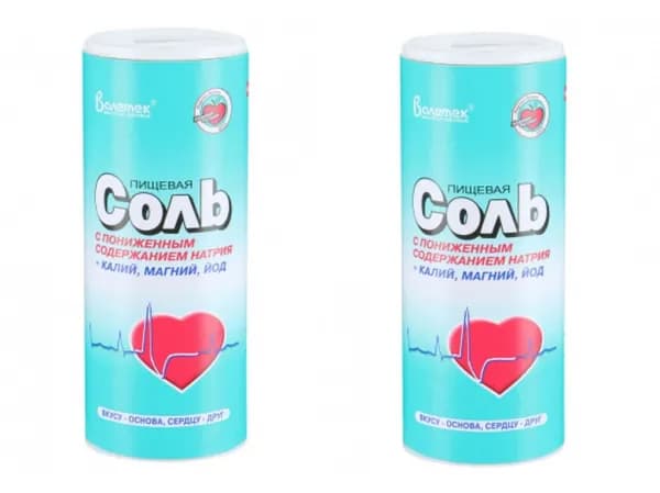 Валетек Соль пищевая, 500 г, 2 шт