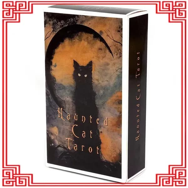 Премиумколода Таро Призрачных котов Haunted cat
