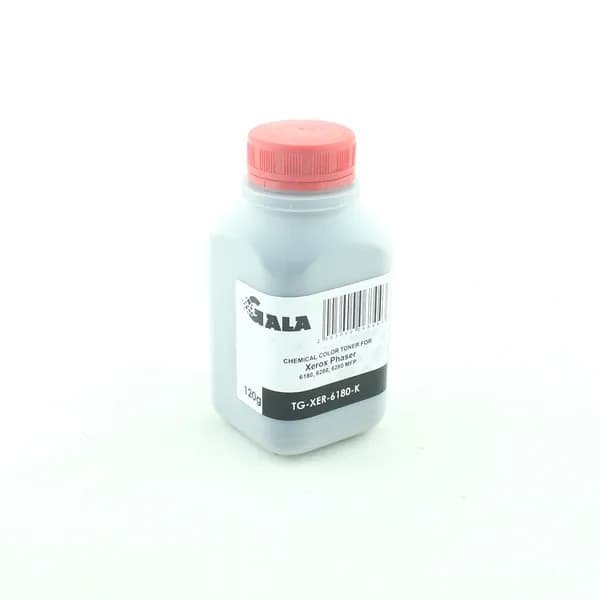 Тонер черный (Black) для Xerox Phaser 6180, 6280, 6280 MFP 120 г GALA
