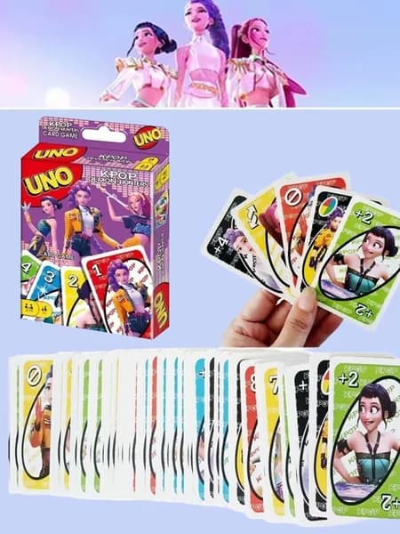 Набор настольных игр UNO, набор карточек UNO, K-Pop: Охотники на демонов