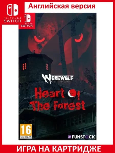 Игра Werewolf: The Apocalypse Heart of the Forest Switch Картридж на Nintendo Switch Английская версия