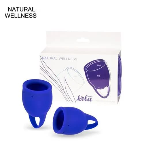 Lola Games Набор менструальных чаш Natural Wellness Iris (15 и 20 мл)