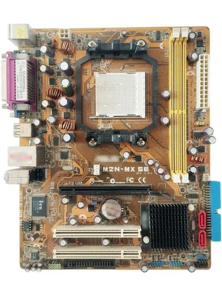 Материнская плата M2N-MX SE AM2, 2xDDR2, Micro-ATX