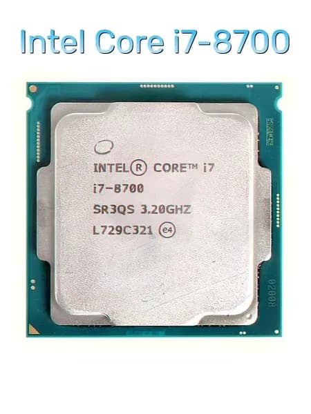 Процессор Intel Core i7-8700 (LGA1151v2, 6/12 до 4.6 ГГц, DDR4, Intel HD Graphics)