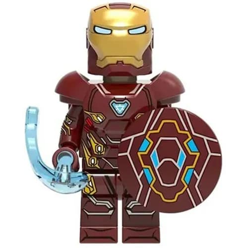 Фигурка Marvel Железный Человек МК85 Совместима с Lego Конструктор для мальчиков Супергеройская фигурка