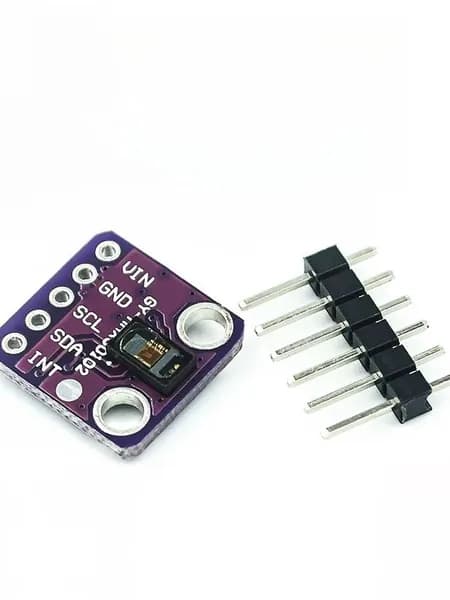 MAX30102 Частота сердечных сокращений Кислородный фиолетовый сенсор модуль DIY совместим с Arduino