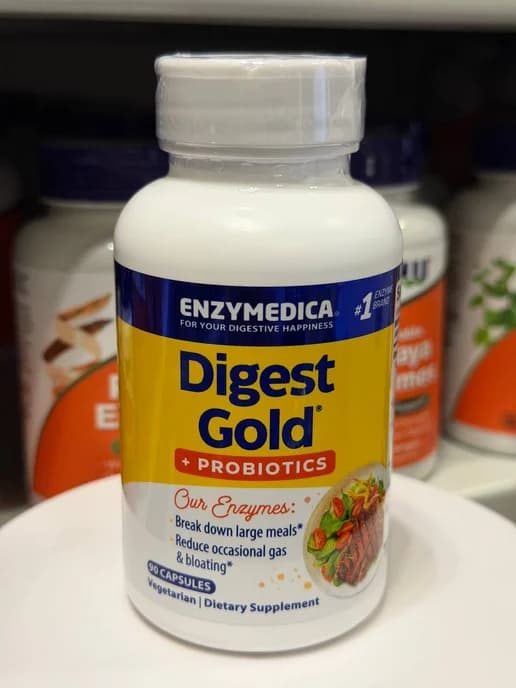 Digest Gold + Probiotics - Ферменты + пробиотики 90 капсул