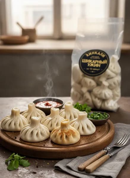Хинкали замороженные с бараниной 20шт