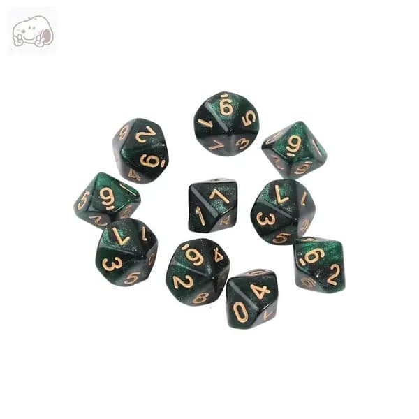 Кубики D10 для настольных игр, - 4