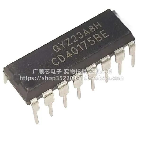 5 шт. CD40175BE CD40175 DIP Электроника чип
