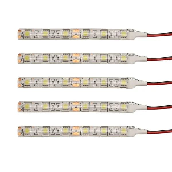 Влагозащитная led-лента 5 шт., 10 см, "5050" smd, 12 в для каравана/лодки/авто