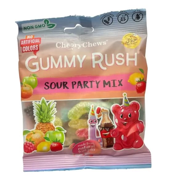 Жев.мармелад Sour Party Mix 90 гр / Gummy Rush