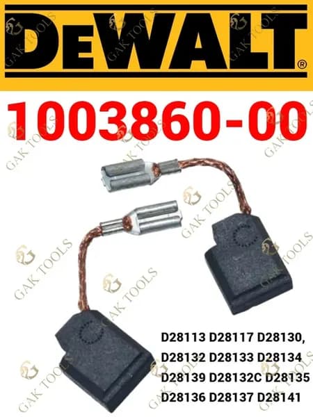 ОРИГИНАЛ. Щётки графитовые для ушм DeWalt D28136 1003860-00