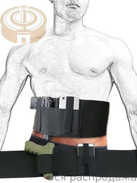 Универсальный тактический скрытый пояс-бандаж для Glock 19/17/42/43/P238