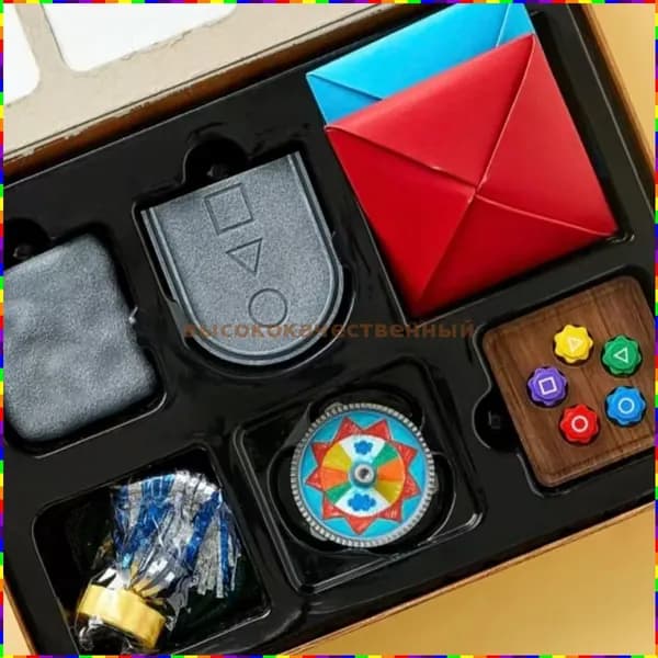 Семейный игровой набор Кальмар с игральными кубиками