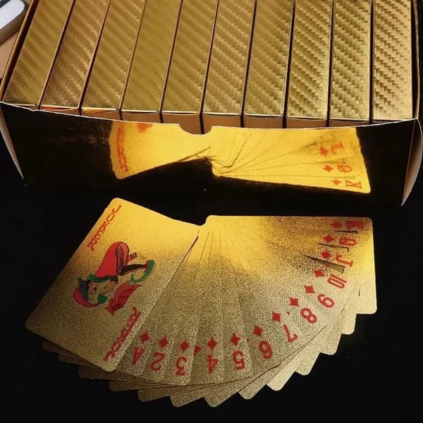 Карты Неоновые Игральные 54 Шт, / Подарочные Для Покера, Карточных Игр,водонепроница