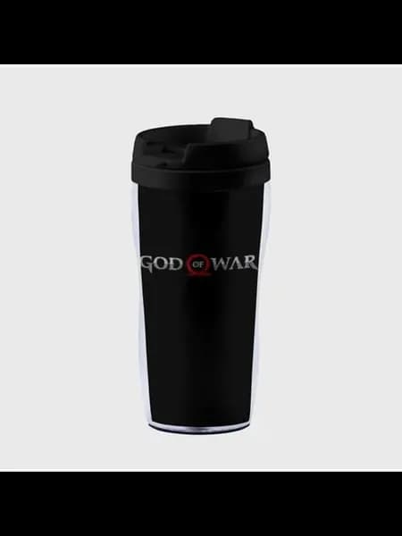 God of war logo, руны Термокружка