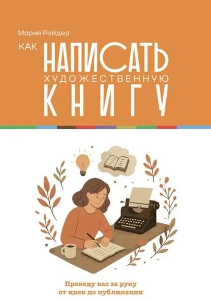 Как написать художественную книгу. Проведу вас за руку от идеи до публикации | Райдер Мария | Электронная книга