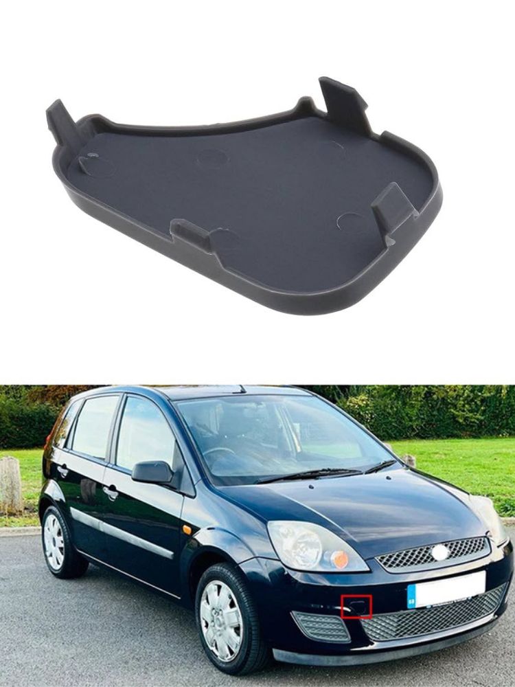 Для Ford Fiesta 2007-2009 передний бампер фаркоп крышка черный Oem 6S6117A989A