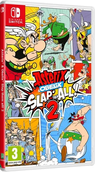 Игра Asterix and Obelix Slap Them All! 2 Switch Русская Версия Картридж на Nintendo Switch