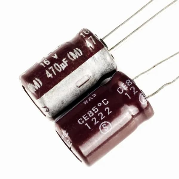 2 шт., ELNA RA3 Аудио HIFI Конденсатор электролитический 16В-470мкФ (470uF-16V, 8x12мм)