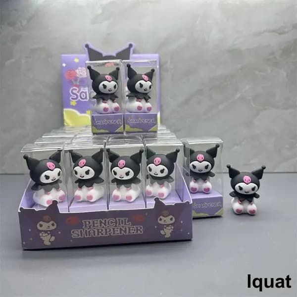Канцелярские товары - точилка в виде фигурки Kuromi (куроми), 4 см.