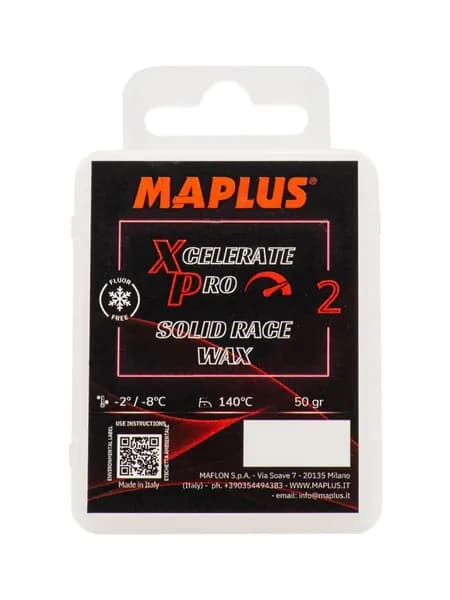 MAPLUS Твердый гоночный воск XCELERATA PRO 2 50 gr