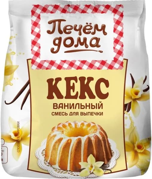 Смесь для выпечки Печем дома "Кекс Ванильный", 300 г