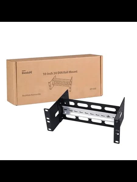 DeskPi RackMate 2U Крепление на DIN-рейку