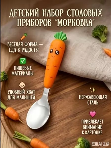 Набор для закусок 1 предм. на 1 перс.