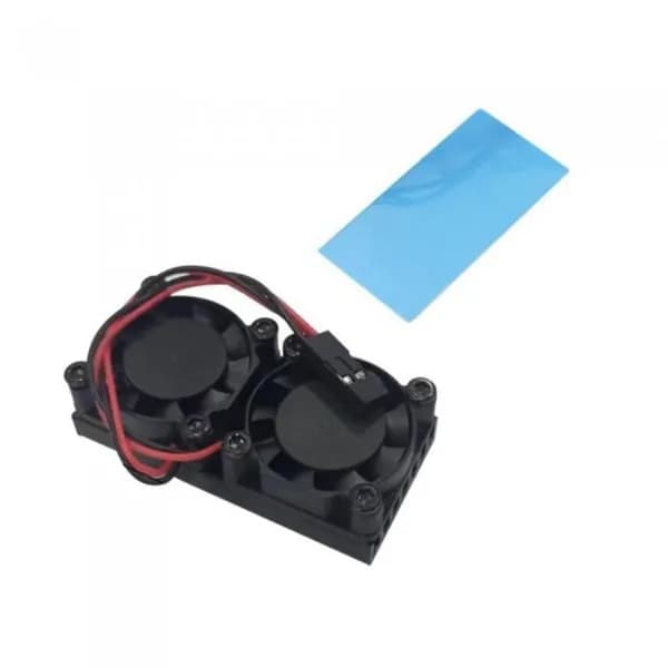 Вентилятор микрокомпьютера ACD Два вентилятора с радиатором Double Fans Radiator for Raspberry Pi 3B+/4B (RA535)