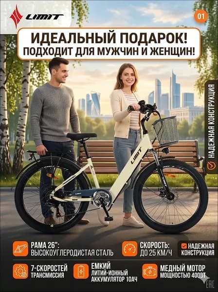 Электровелосипед 2025, 250 Вт