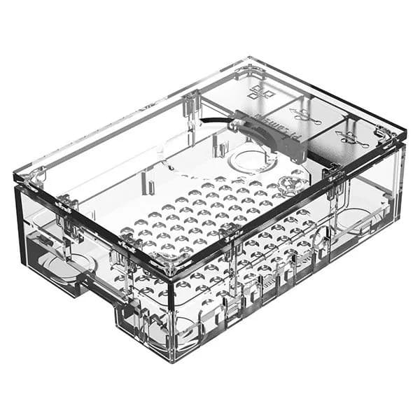 Multicomp Clear Case - прозрачный пластиковый корпус для Raspberry Pi 4