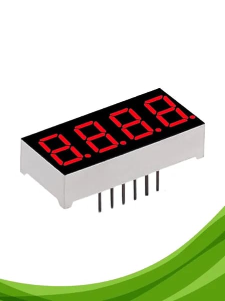Индикатор LED красный цифровой, - Комбинированная солнечно-красная лига