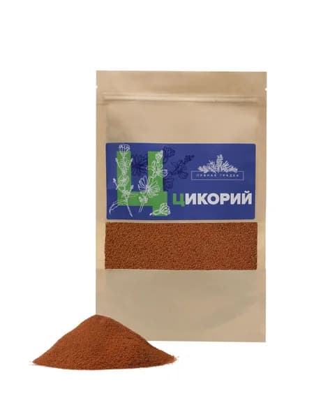 Цикорий растворимый натуральный 400г, Заменитель кофе (без кофеина)