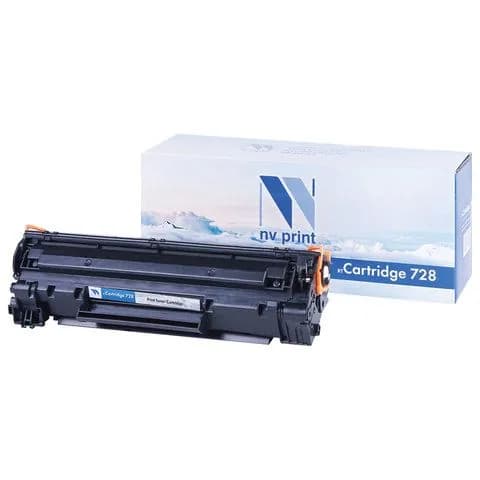 Картридж NV PRINT NV-728, CANON MF4410/4430/4450/4550dn/4580dn, 2100 стр., черный (NV-728)