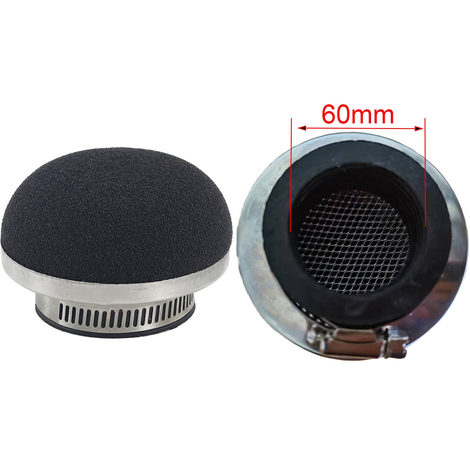 Фильтр воздушный арт. ZYWRC-096-60mm-Black, 1 шт.