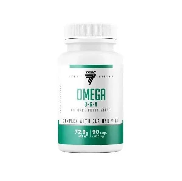 Омега TREC Nutrition Omega 3-6-9 , 90 капсул