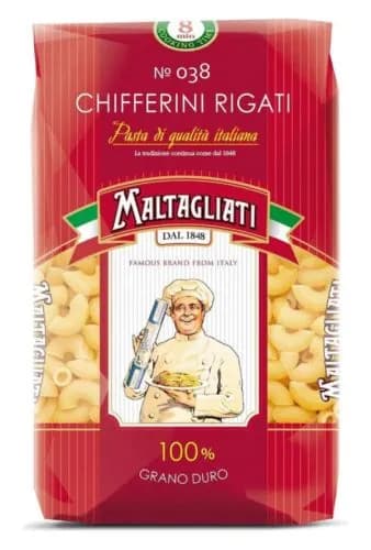 Maltagliati Макаронные изделия №038 Рожки, 450г