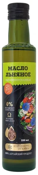 Льна масло стекло 250 мл