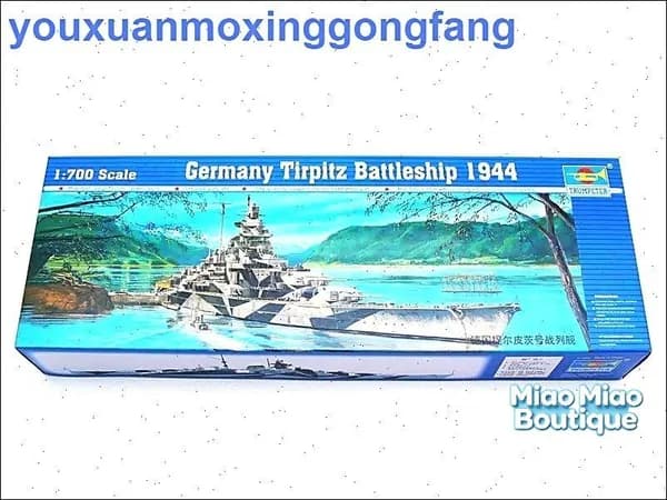 Trumpeter 1/700 05712 Немецкий линкор Тирпиц 1944 г.Корабль