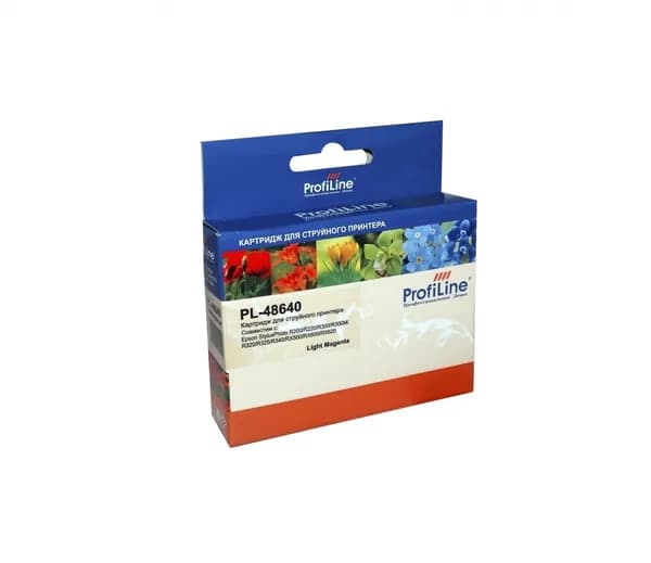 Струйный картридж ProfiLine T0486 для принтеров Epson Stylus Photo R200, R220, R300 13 мл светло-пурпурный