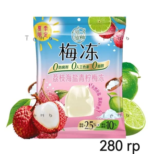 Желе фруктовое Liuliumei набор вкусов 1 шт х 280 гр