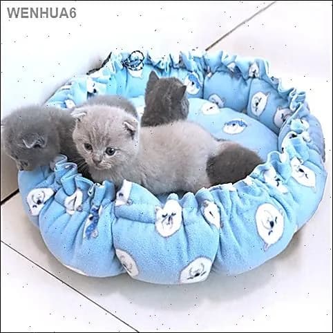 Кровать для животных: кошки и собаки, домик из тыквы, двусторонняя кровать